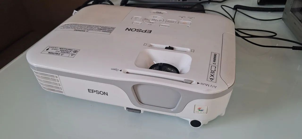 Projetor Epson X12 2800 Lumens funcionando 100% - Foto 4