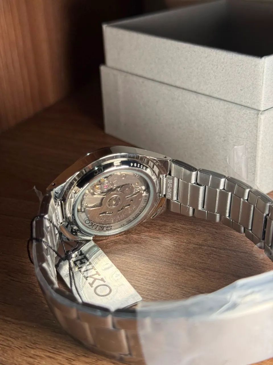 Seiko 5 bracelete integrado - Foto 2