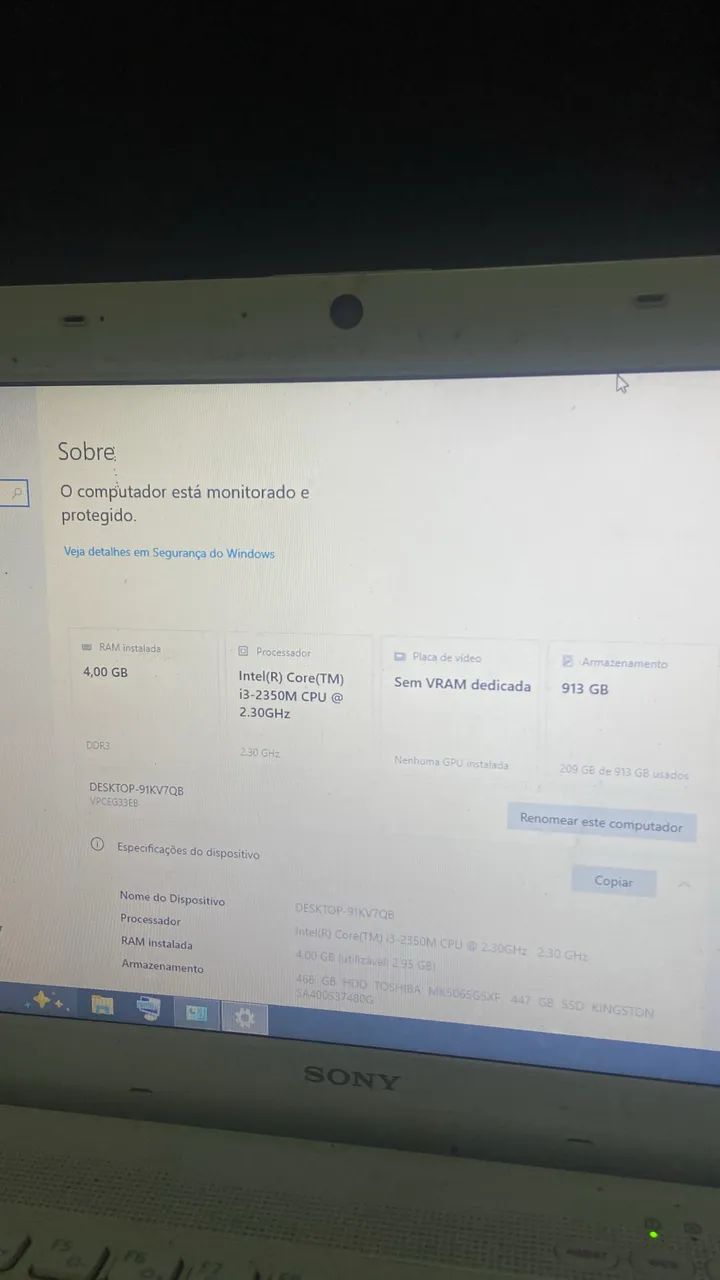 Notebook VAIO - Foto 2