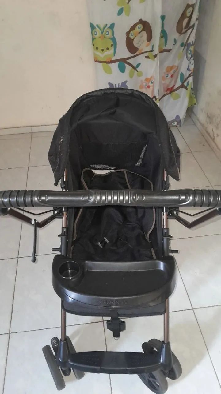 Carrinho reversível de bebê da galzerano - Foto 2