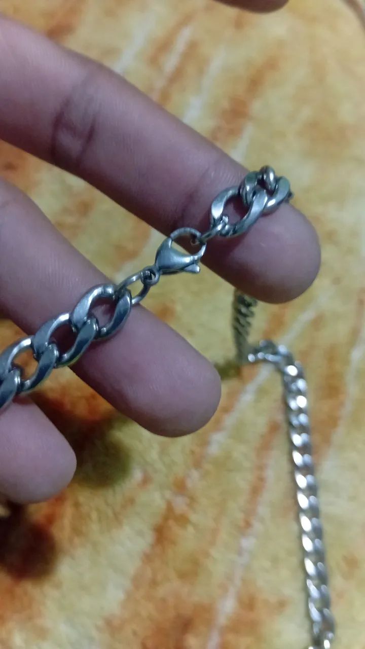 Corrente de Prata legítima 