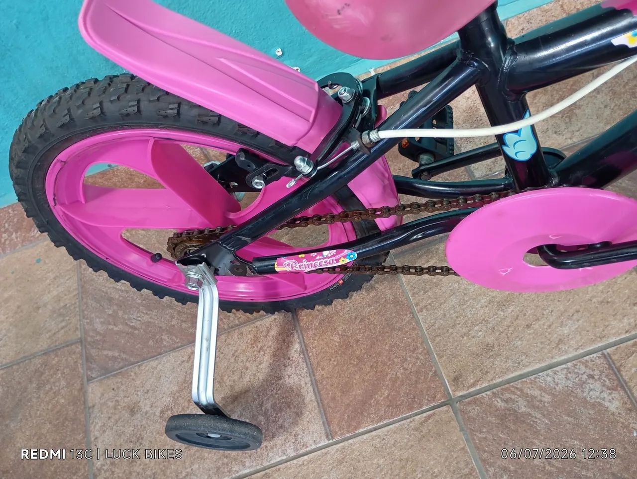 Bicicleta aro 16 Barbie  - Foto 3