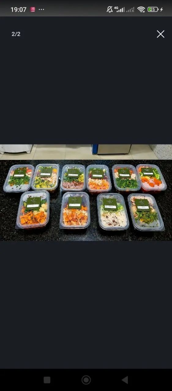 Marmitas fitnes Congeladas  - Foto 2
