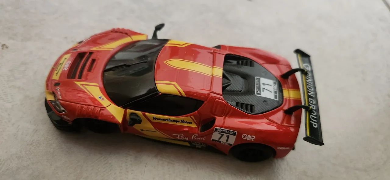 Ferrari 296 gt3 coleção da shell