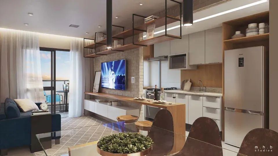 Condomínio Park View - Apartamento com 2 quartos sendo 1 suite - RJ