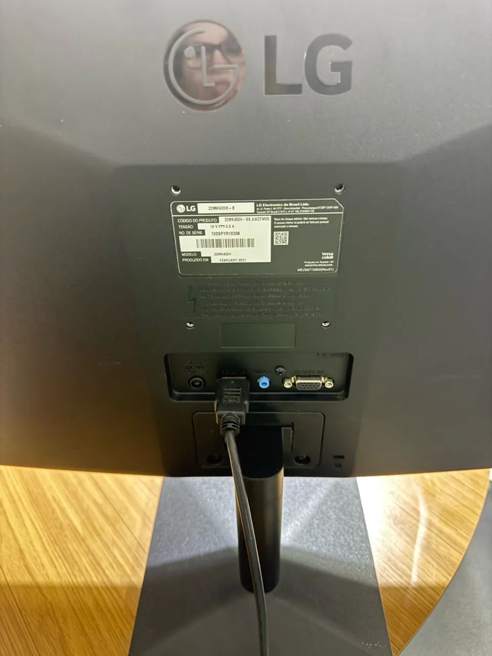 Vendo Monitor LG 21,5 polegadas - Foto 2