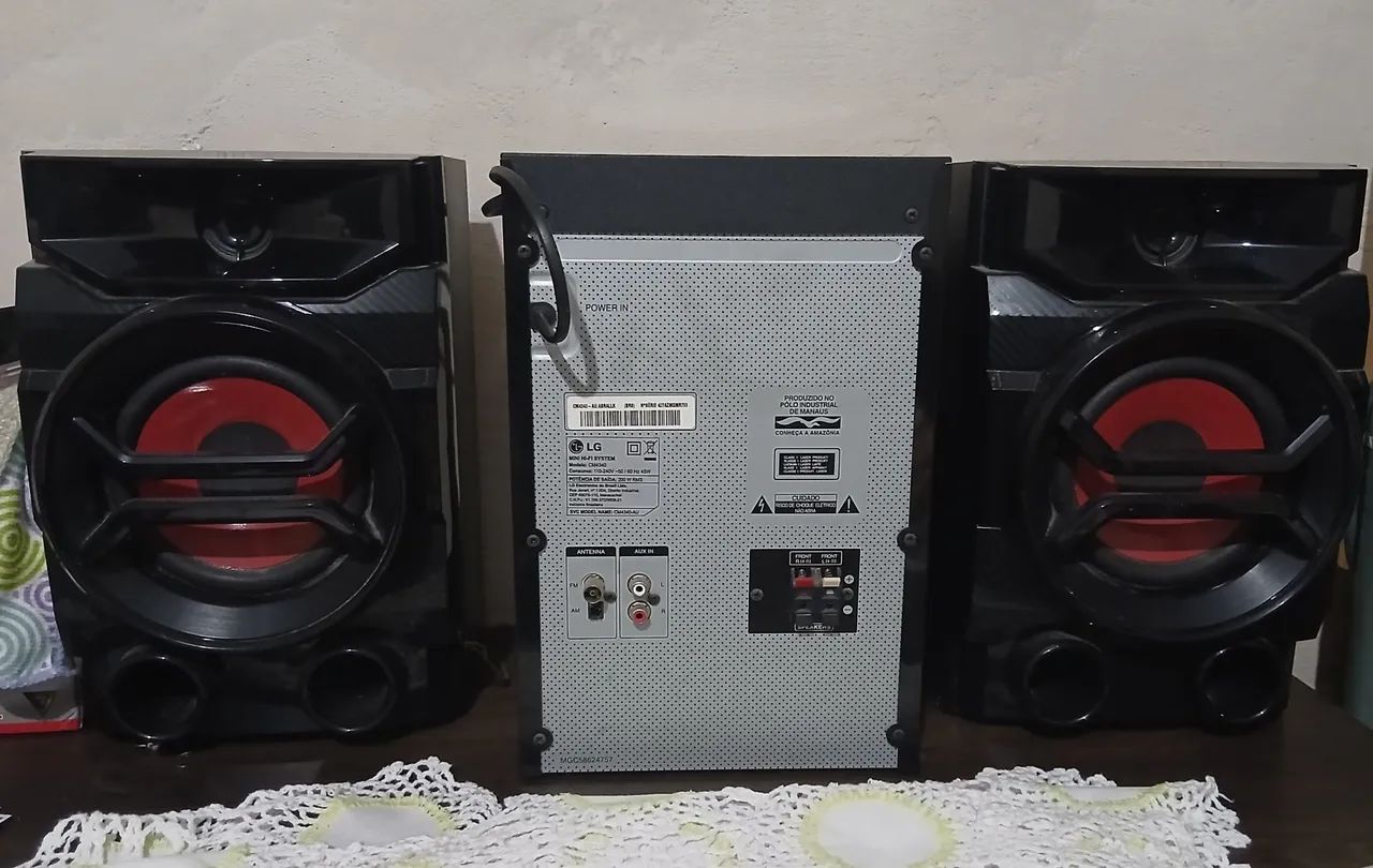 Mini System LG + Controle Remoto - Foto 4