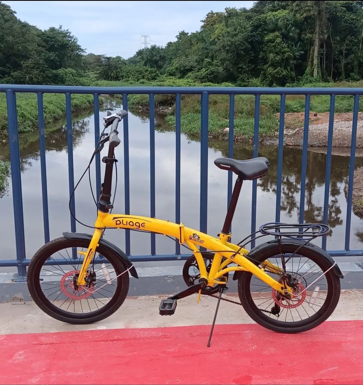 Bicicleta Dobrável 