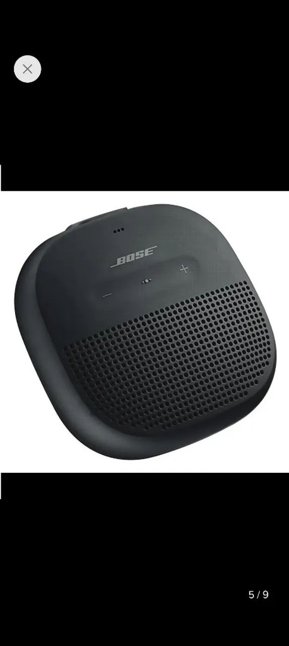 Auto falante bluetooth micro bose soundlink preto. - Aparelhos de
