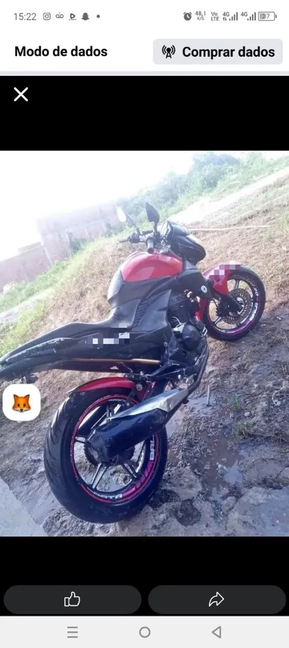 Moto toda boa recém revisada