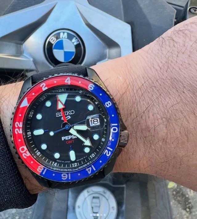 Seiko Pepsi GMT Edição Ltda - Foto 3