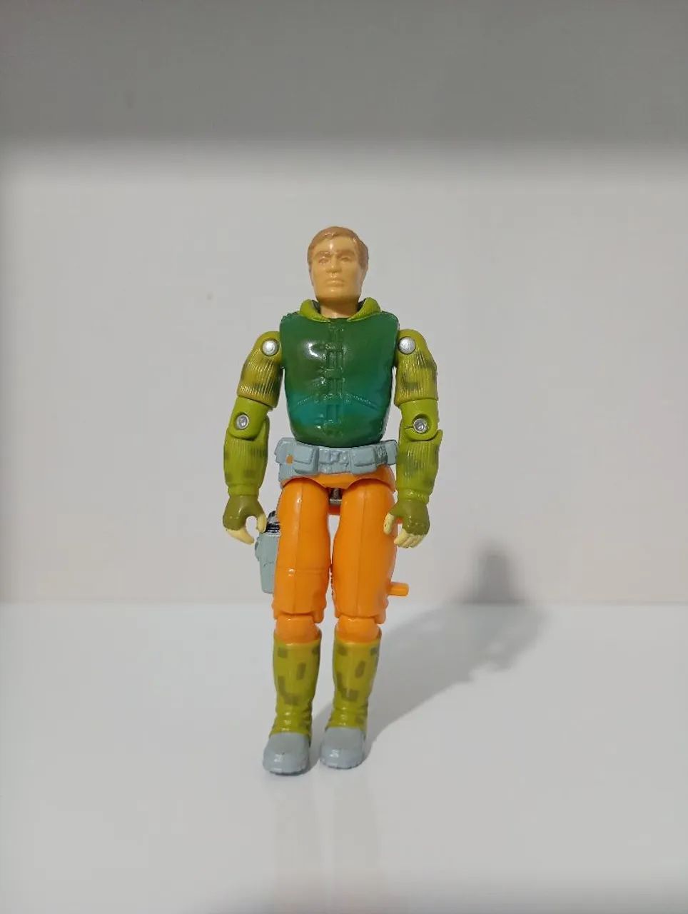 Gijoe vintage capt grid iron. Pelvis quebrada 