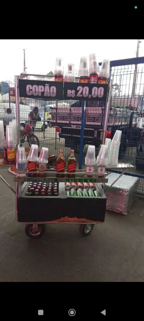 Carrinho para bebidas  - Foto 2