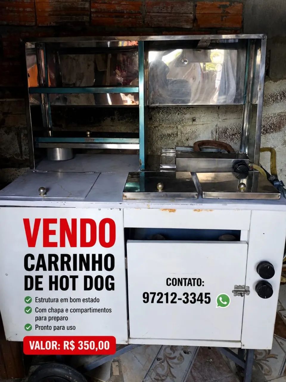 Vende se baixei pra sair logo 250