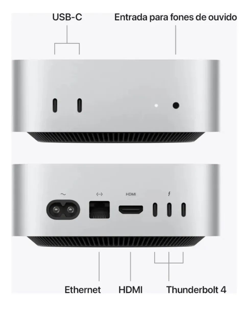 Mac Mini M6 - 256GB - Lacrado - Foto 3
