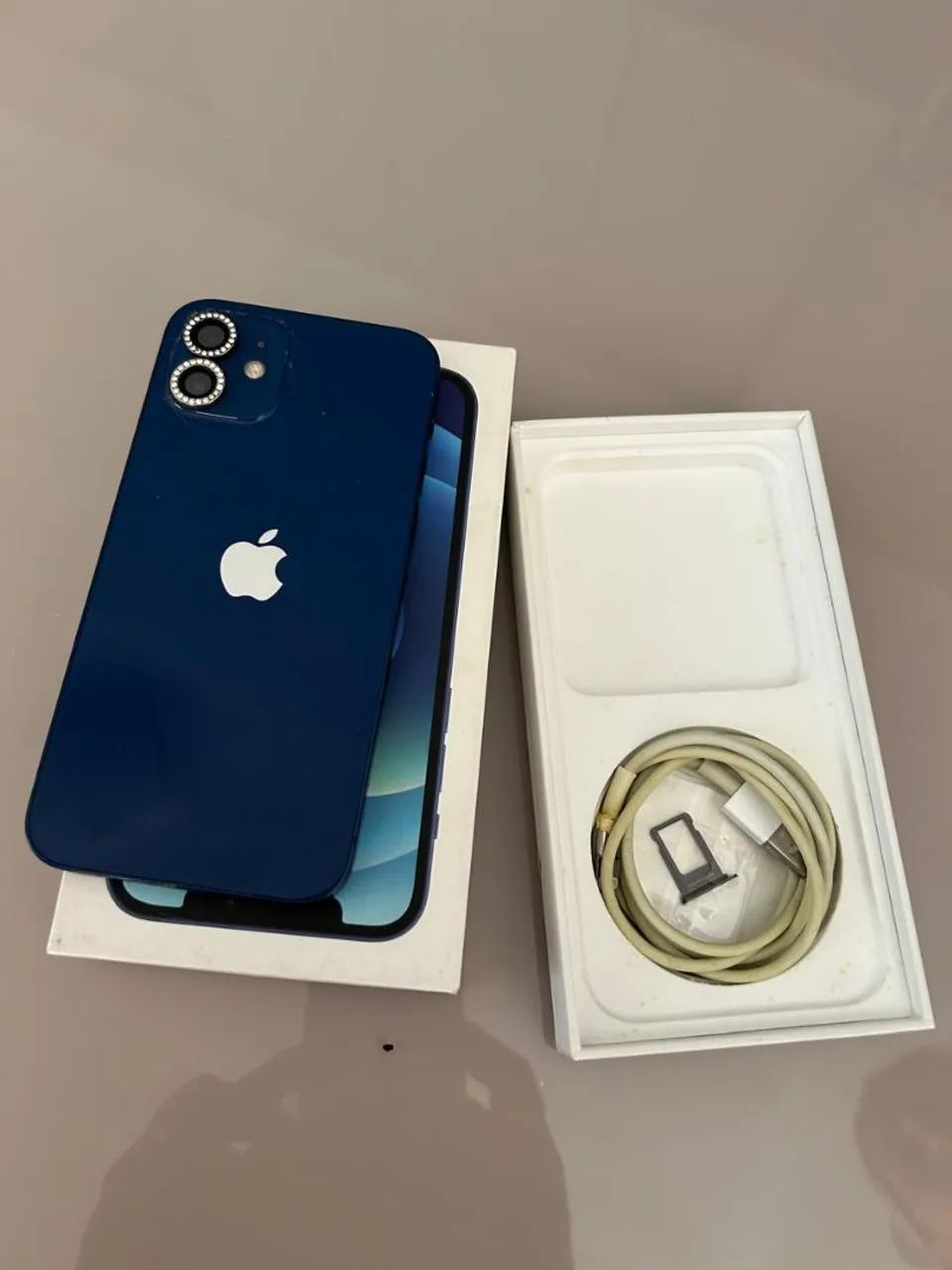 Iphone 12 azul  256gb - Foto 2
