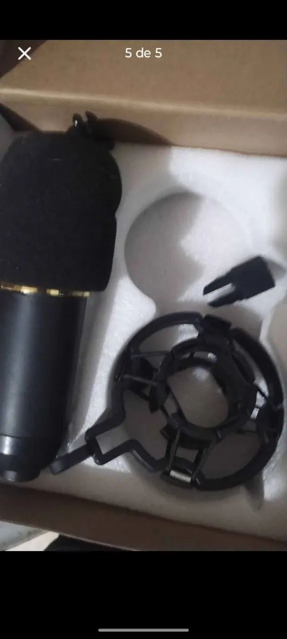 MIc Condensador c/Braço articulado + Brinde - Foto 5
