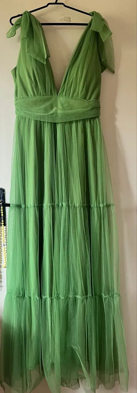 Vestido festa verde  - Foto 2