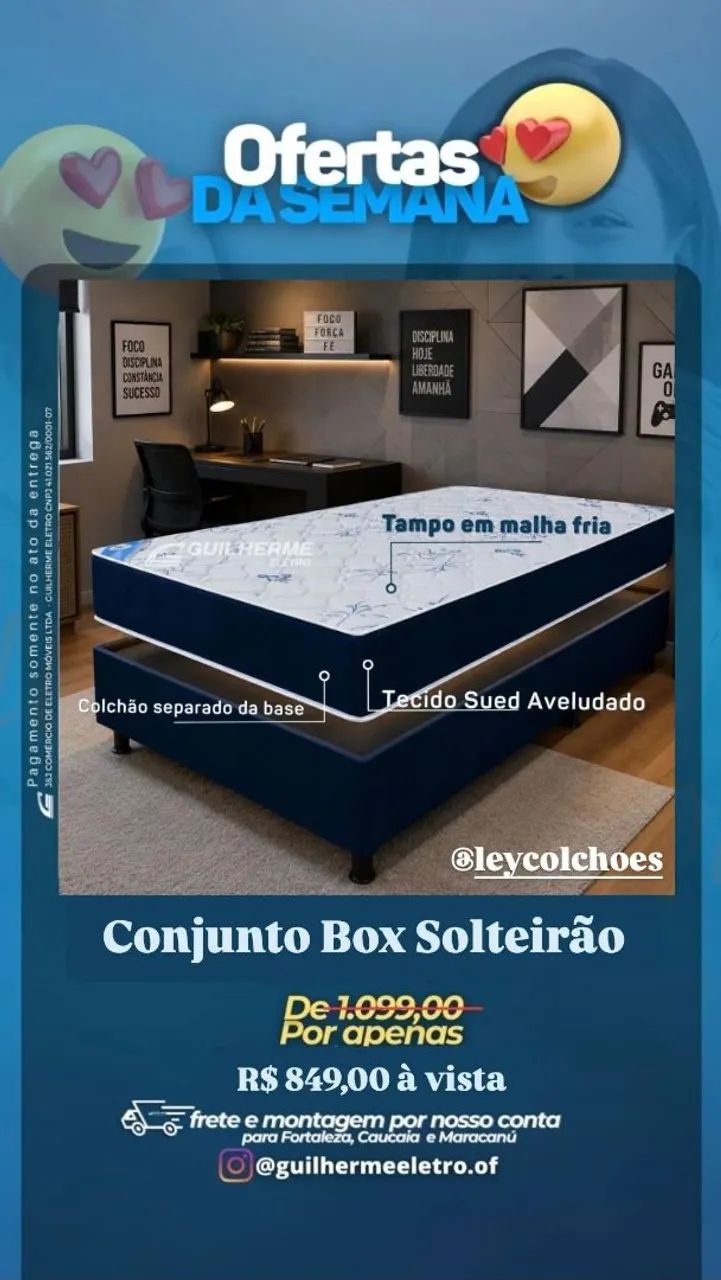 Cama Solteirão Ley Colchões - Foto 4