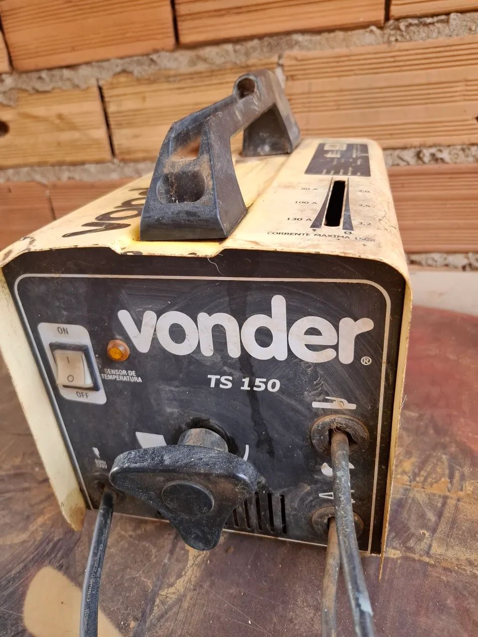 Maquina de solda vonder ts 150 em ótimo estado de funcionamento  - Foto 3
