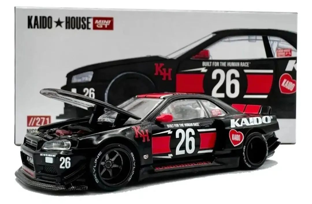 MINI GT Kaido House 271 Nissan GT-R R34 2026 HEC CHINA EXPO