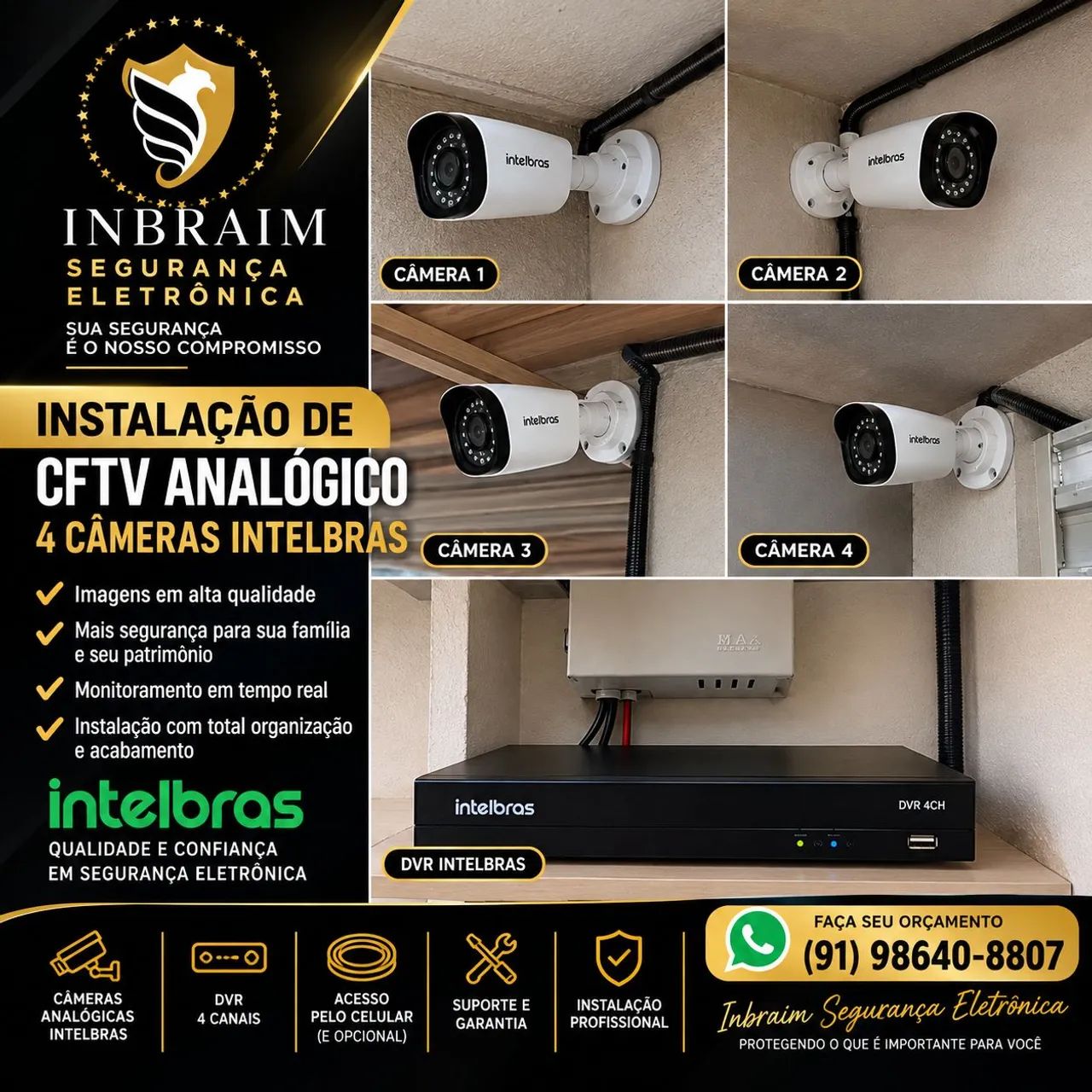 Câmeras de segurança  - Foto 3