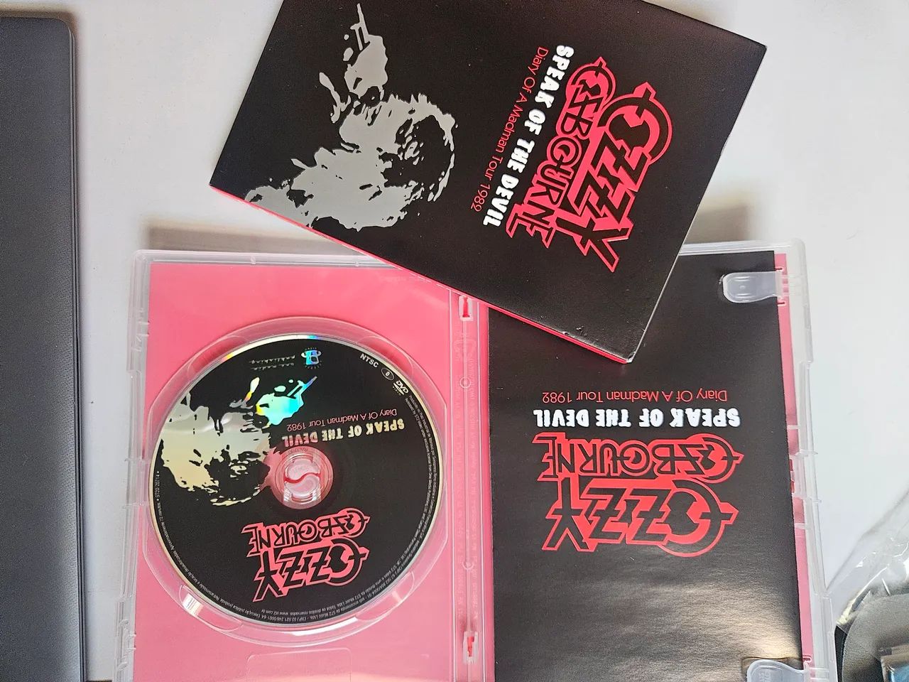 dvd ozzy osbourne speak of the devil diary of a madman tour 1982