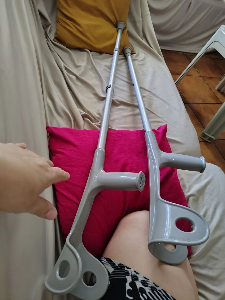 Muletas de aluminio - Foto 2