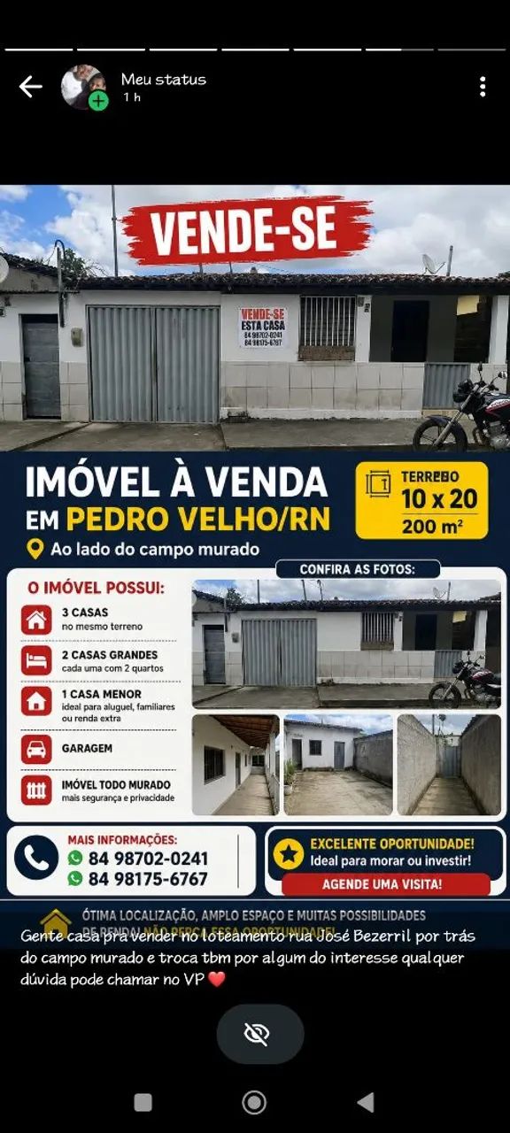 Casa pra vender 