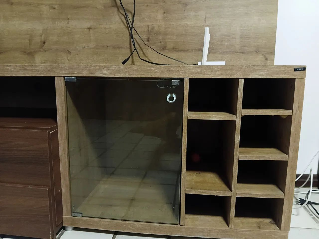 Rack tv, com gavetão, e mini bar - Foto 2