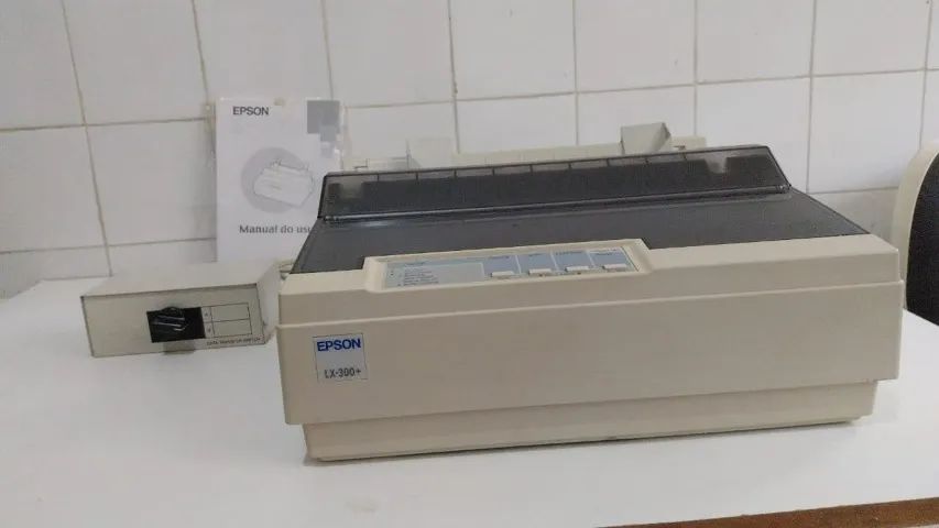 IMPRESSORA EPSON LX310+ semi-nova com Manual.