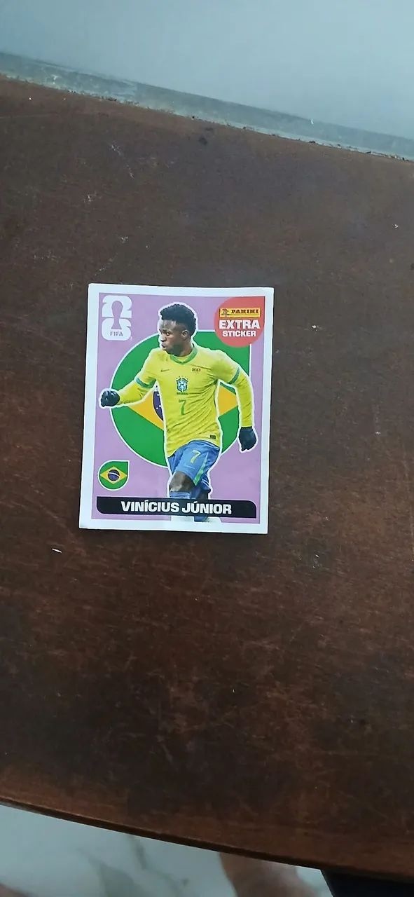 Figurinhas Lengedaria Vinicius Jr