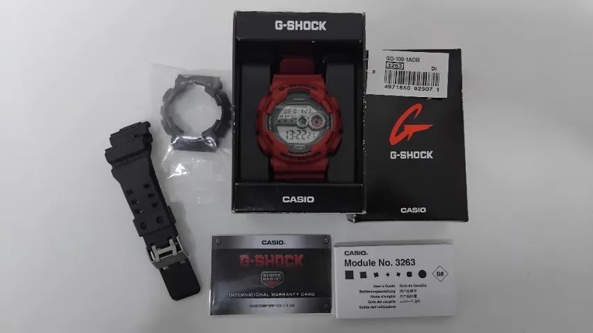  Casio G-SHOCK GD-100-1ADR - Foto 2