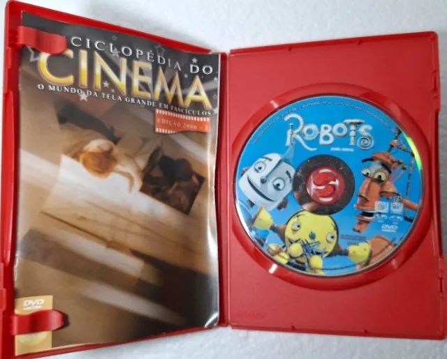 Dvd Robôs Filme Clássico Animação 89Min/ Usado - Foto 3