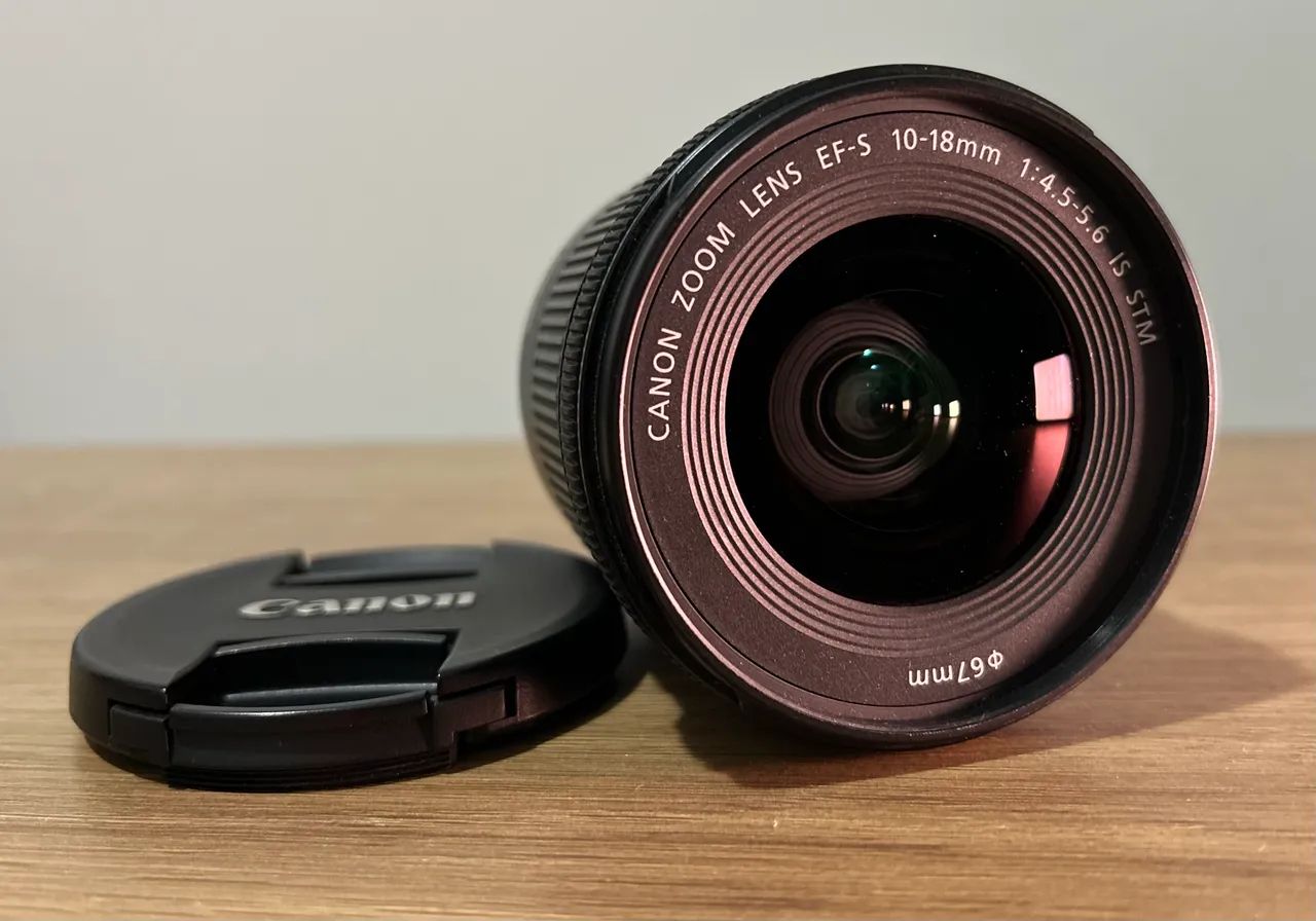 美品✨Canon EF-S 10-18mm IS STM Vlog・室内撮影に Canon 10-18mm IS STM | Grande Angular | Impecável | Oportunidade