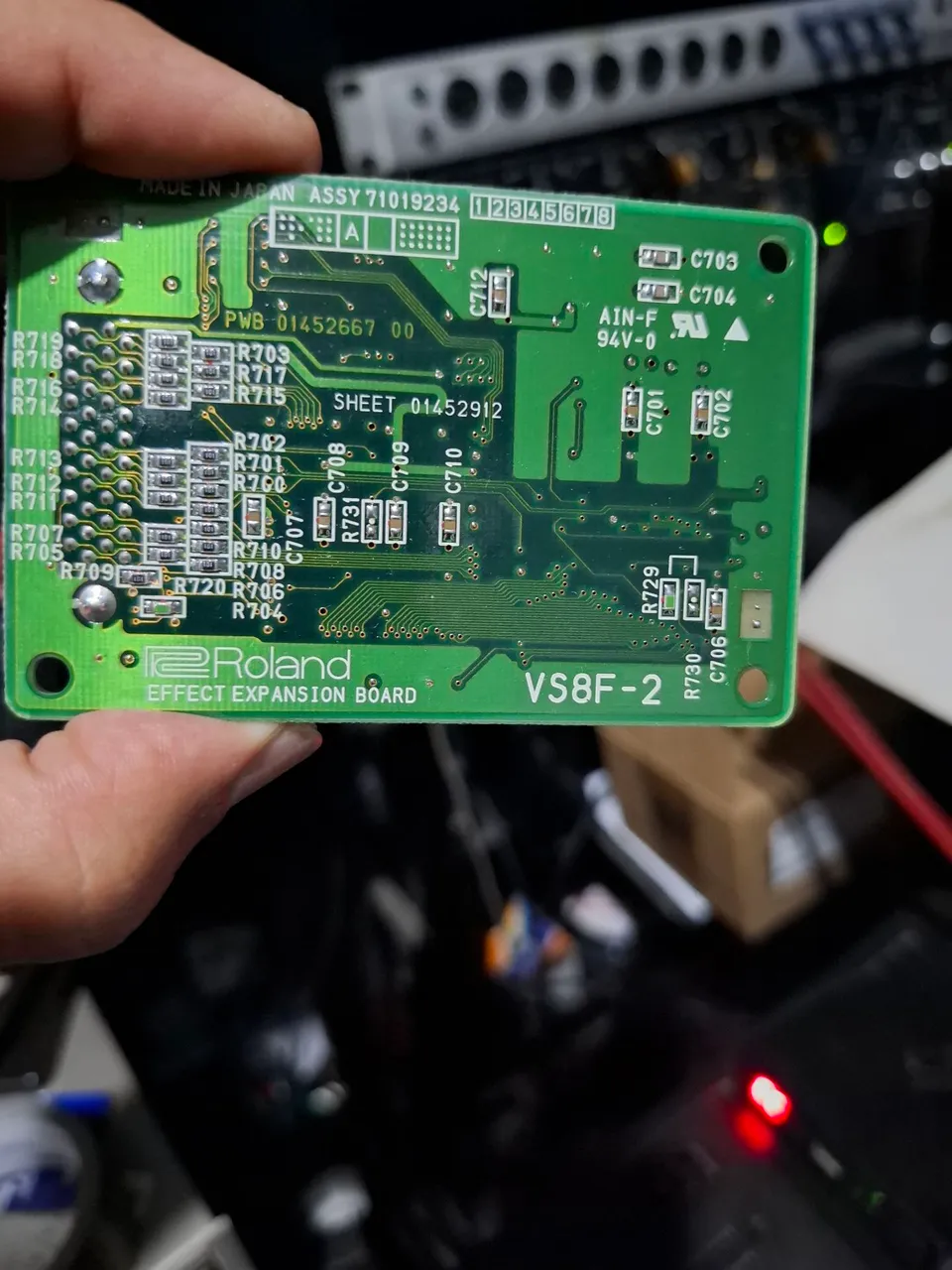 placa roland srx