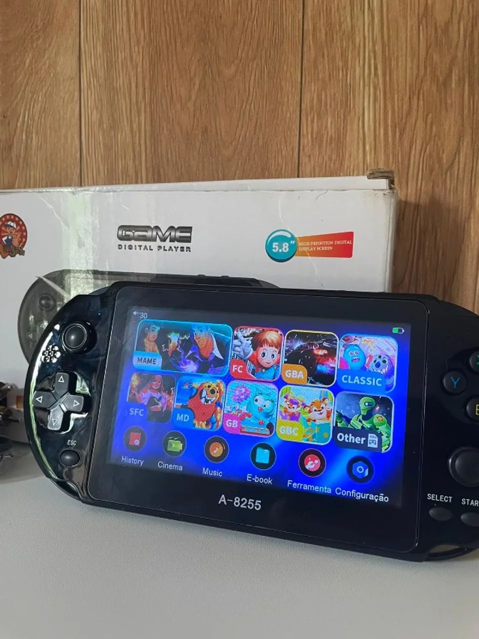 Video Game portatil com MILHARES DE JOGOS! FRETE GRÁTIS! - Foto 2