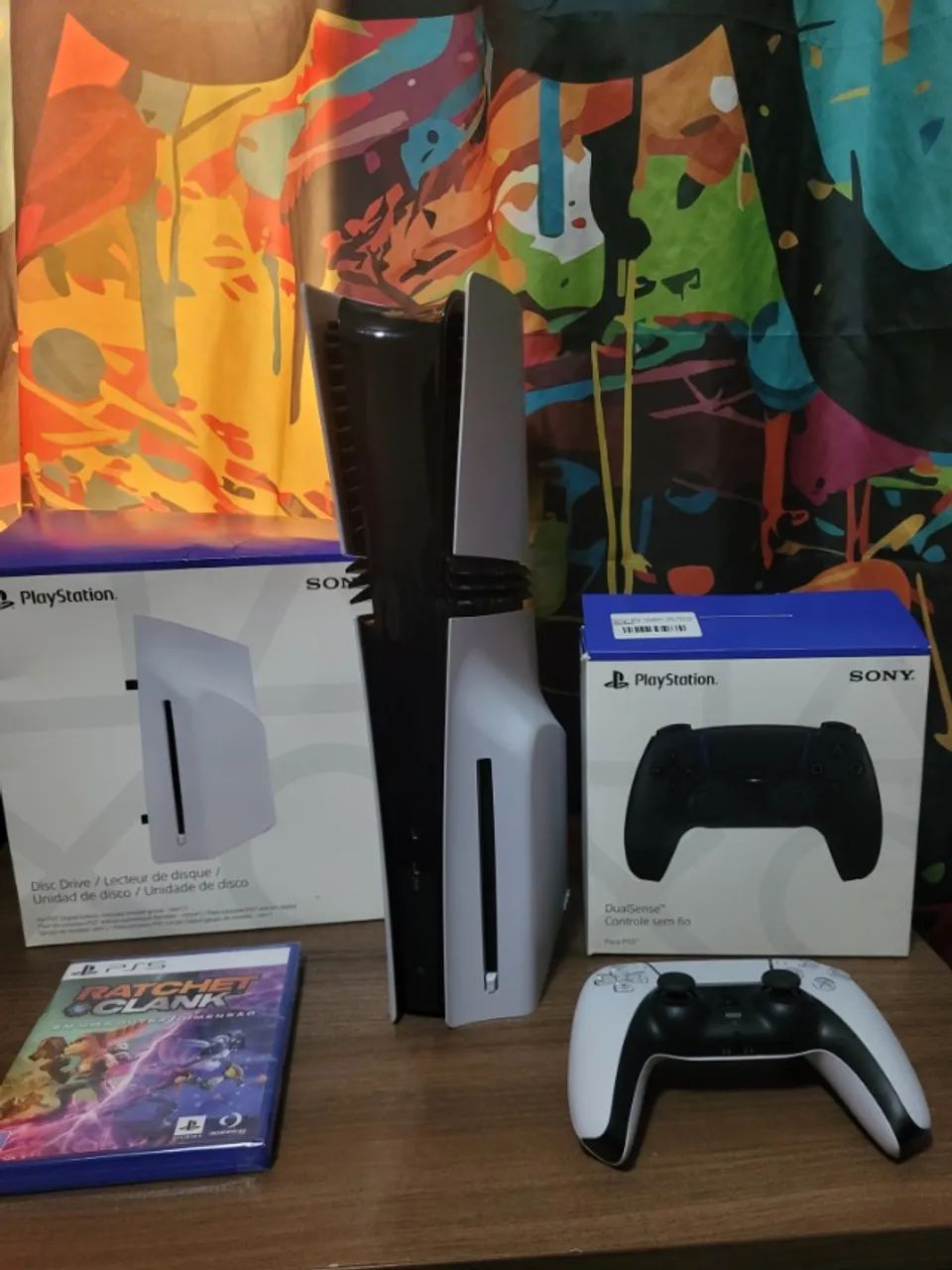Ps5 Pro 2 controles e leitor - Foto 3