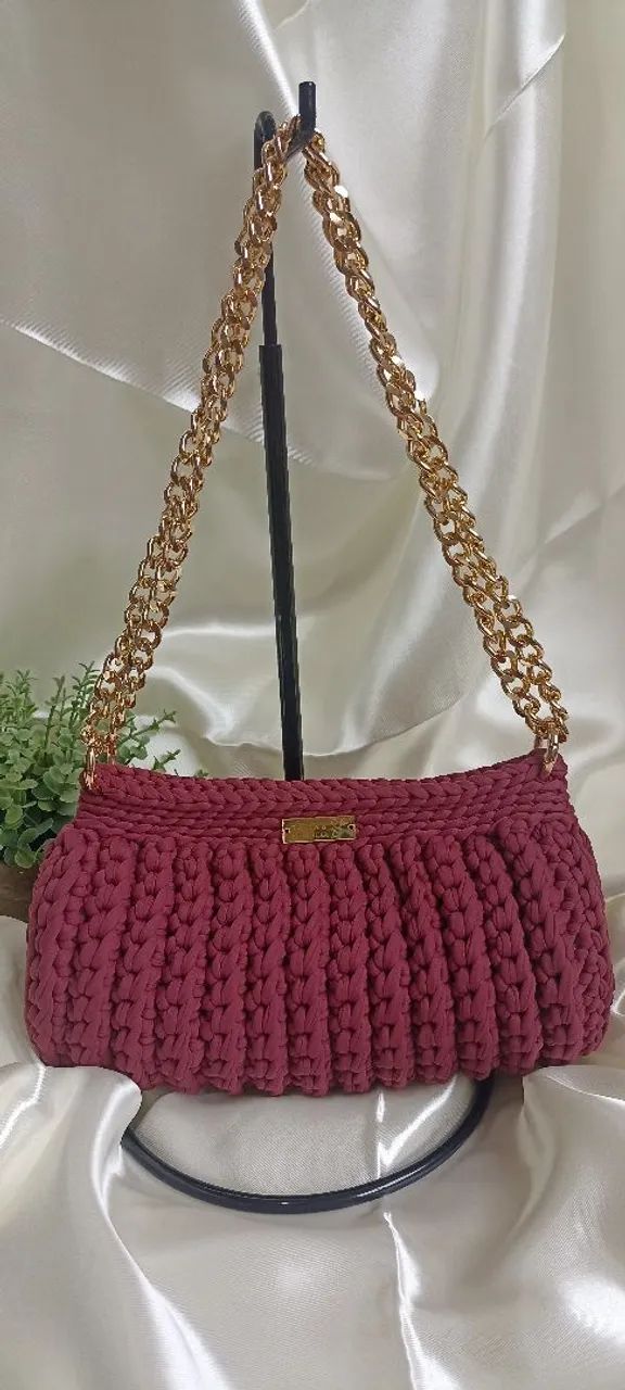 Bolsa Crochê Safira  - Foto 3