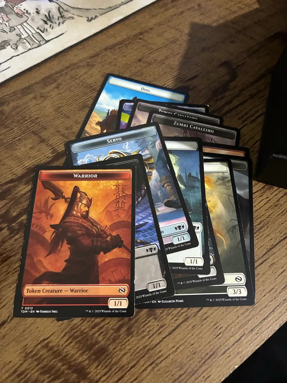 Deck de Commander - Tarkir Dragonstorm - Mardu Surge - (RWB) - Foto 2