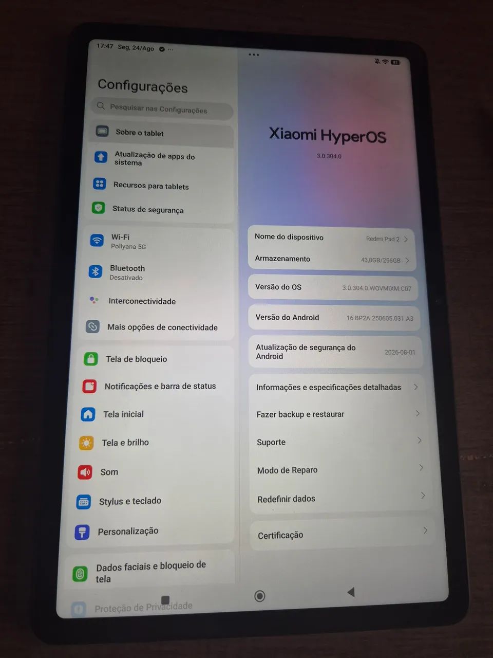 TABLET XIAOMI REDMI PAD 2 256GB - Foto 4