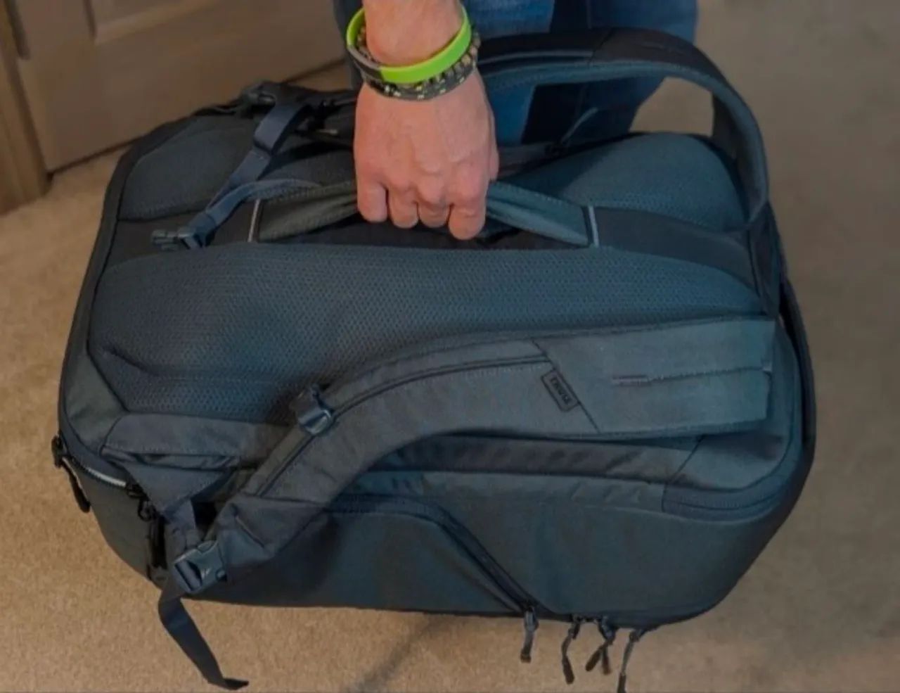 Mochila thule subterra 2+notebook bag estado de Nova - Foto 4
