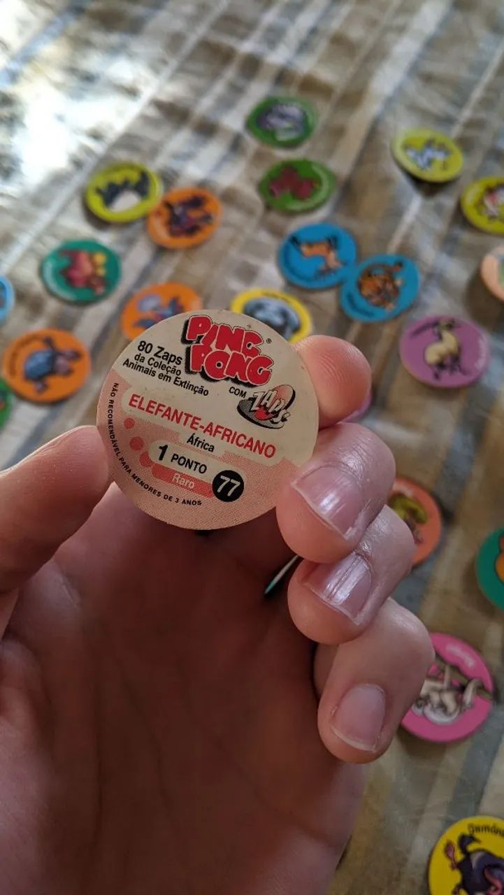 Tazo Ping Pong - animais em extinção - Foto 5