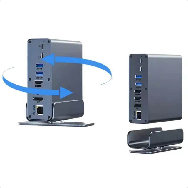 Dock 15 Em 1 Usb C Hub Vertical 4k - Foto 2