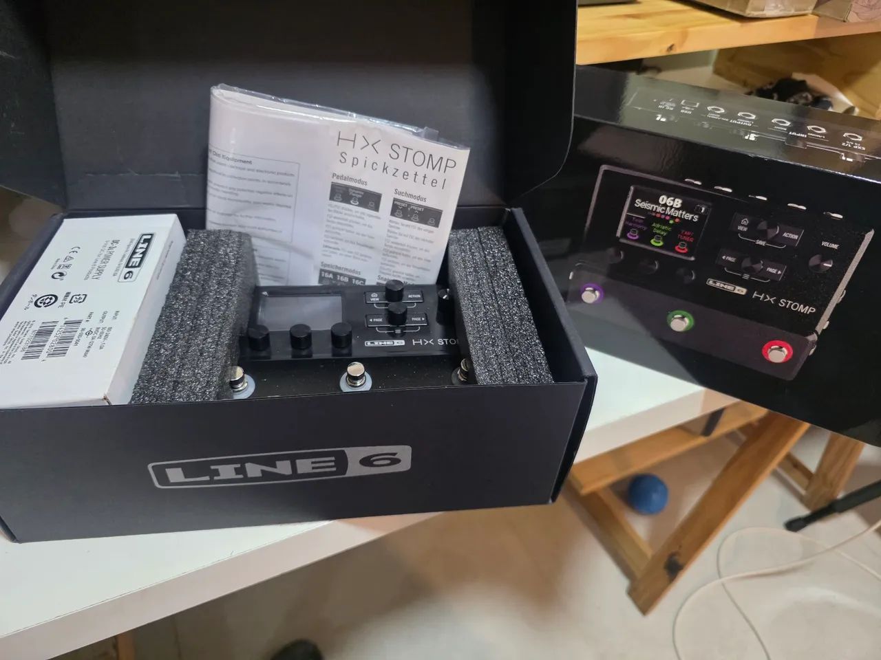 Hx Stomp Line6 novinha