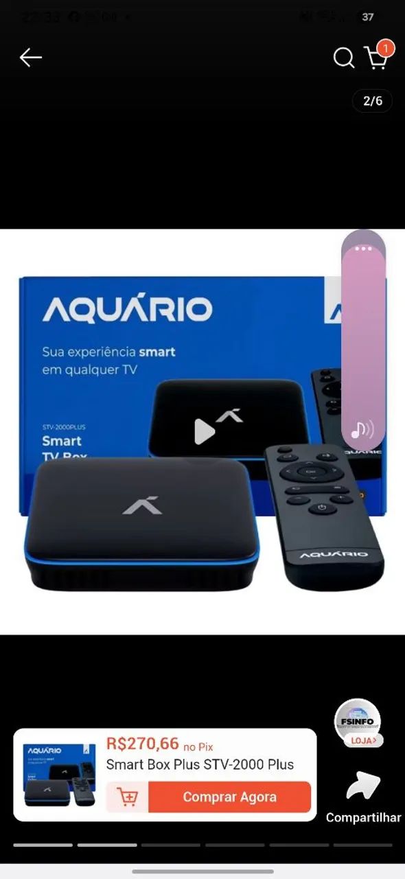 Smart box Aquário 2000 plus - Foto 2