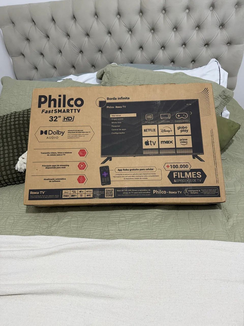 Smart Tv Philco 32? Nova/Lacrada