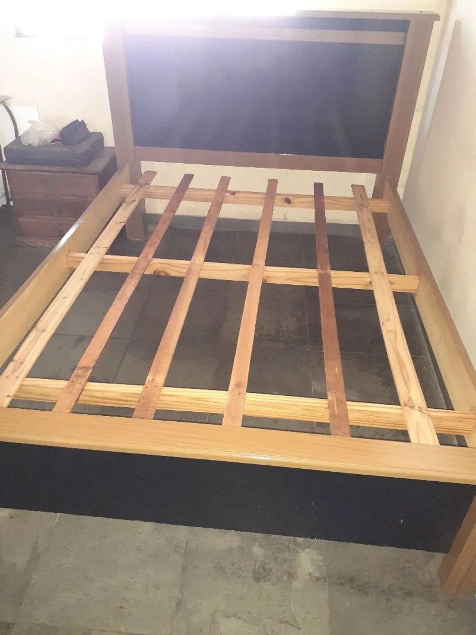 Cama de casal madeirado  - Foto 2