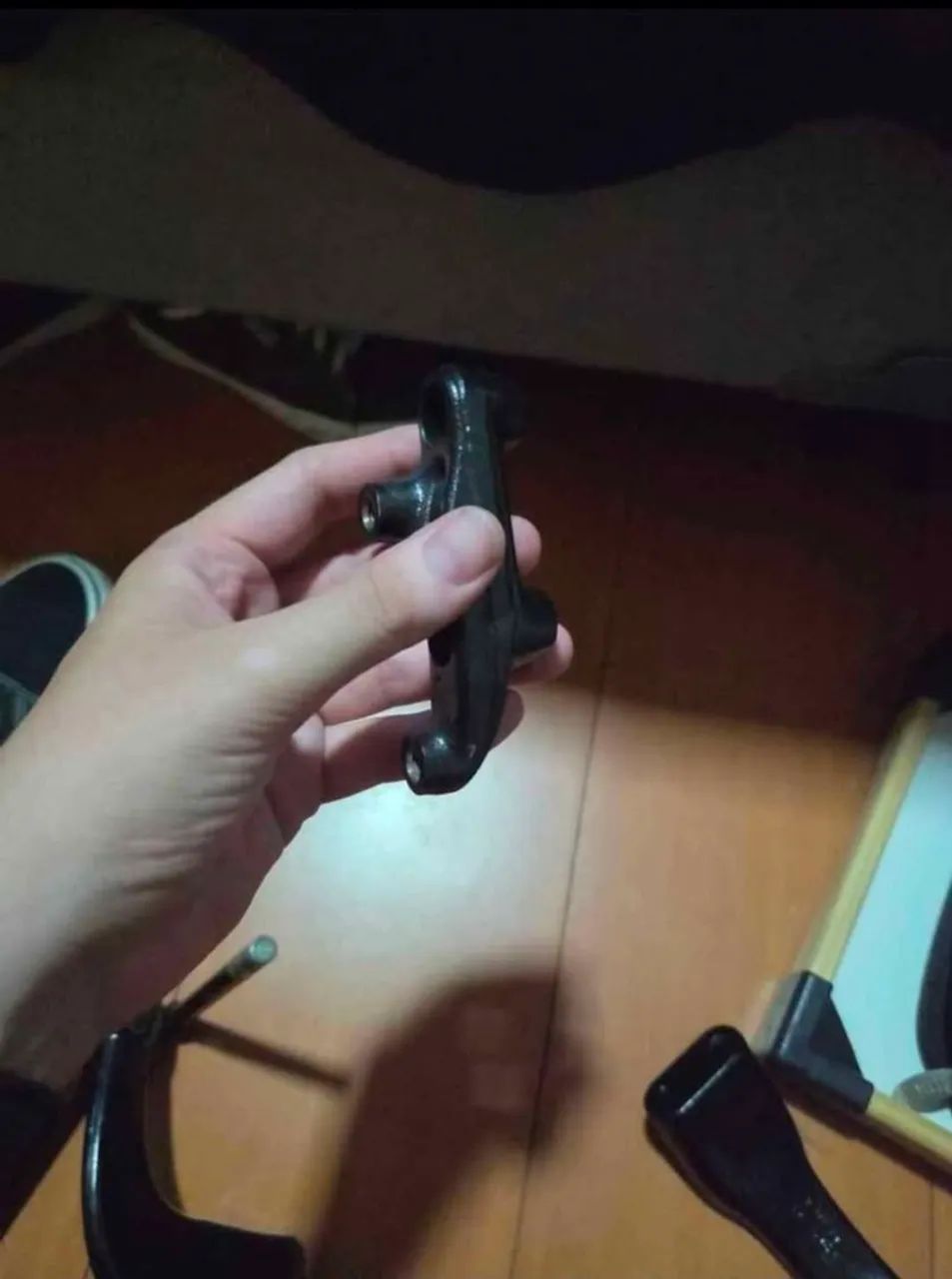 Pedaleiras originais HD Iron 1200 - Foto 6