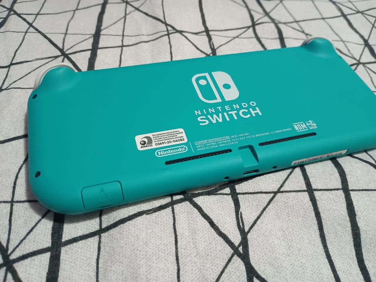 Nintendo Switch Lite azul turquesa bloqueado - Foto 2